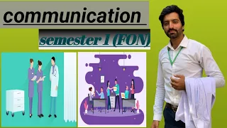 What is communication | Semester 1 (subject )Fundamentals of Nursing  .