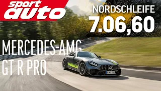 Mercedes-AMG GT R Pro | Hot Lap | Nordschleife | sport auto | Supertest