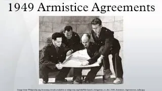 1949 Armistice Agreements