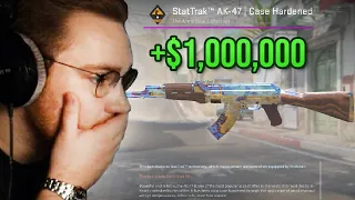 Ohnepixel Gets Trolled By 1 Million Dollar Case Hardened Blue Gem (CS2)