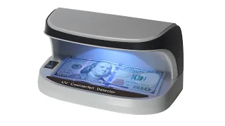 AL-09 LED UV Money Detector Fake Counterfeit Currency Detector Verificatori Banconote آلة عد النقود
