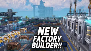 NEW & BRILLIANT Automation Game!! - Foundry - First Person Factory Builder