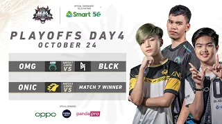 (FILIPINO) MPL-PH S8 Playoffs Day 4 - REPLAY