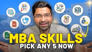 10 Must Have Skills Before MBA 🧠💡 | The Only Skills To Learn For MBA Students