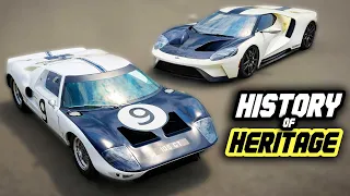 Every Ford GT Heritage Edition & their Ford GT40 history