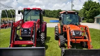 TYM T654 Tractor vs. Kioti NX6010 (Review of TYM Tractor) PART 1