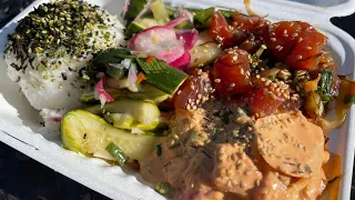 Best Poke bowl in Los Angeles - Jus’ Poke restaurant