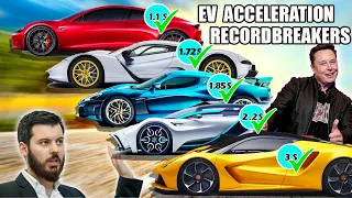Million Dollar Hyper EVs that  can't Put Tesla Roadster To Shame. Is Rimac really the quickest car ?