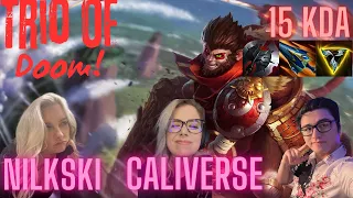 The Trio of DOOM! Ranked Flex with @Caliverse and @Nilkskiski