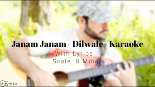 Janam Janam | Dilwale | Karaoke With Lyrics
