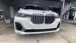 2 DS18 12s in BMW X7 hitting hard
