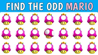 Find the odd one out | Mario Edition🍄 Emoji Quiz Challenge