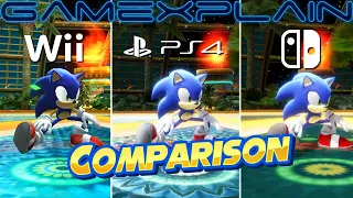 Sonic Colors Ultimate Graphics Comparison + Load Times (Wii vs. PS4 vs. Switch)