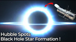 Hubble Spots Black Hole Giving Birth to Star! | Star Formation | Monster Dwarf Galaxy