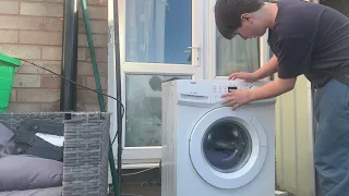 Zanussi Washing Machine - Destruction Part 2 Of 2