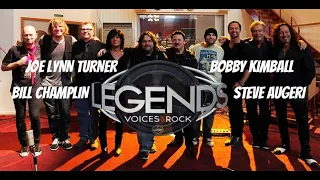 LEGENDS OF ROCK Live In The Studio - Joe Lynn Turner, Bobby Kimball, Steve Augeri & Bill Champlin.