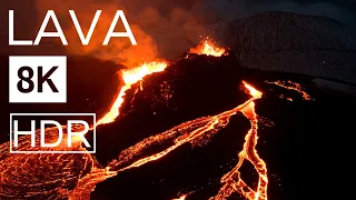 Lava Cinematic 8K HDR 60FPS - Mind blowing footage