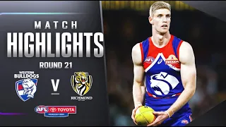 Western Bulldogs v Richmond Highlights | Round 21, 2023