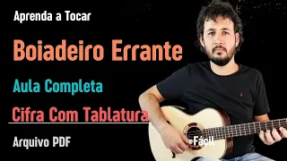 BOIADEIRO ERRANTE -  Sergio Reis (aula completa) | Como tocar na viola