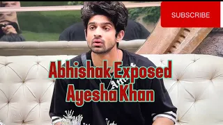 #biggboss17 #biggboss : Abhishak Exposed Ayesha Khan #munawarkijanta #youtube