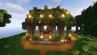 마인크래프트 건축일기 31 짙은 참나무 온실 Minecraft Tutorial : Greenhouse