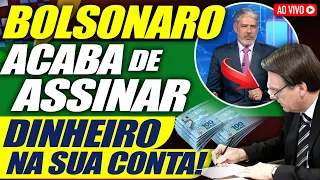 Finalmente Bolsonaro ASSINOU Decreto DINHEIRO na CONTA Empréstimo Auxílio Brasil + Cartão Benefício