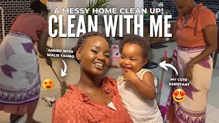 Messy Home Clean Up|  How I Tackle the Mess of 4 Little Ones; 7 and under | From Chaos to Calm ambw