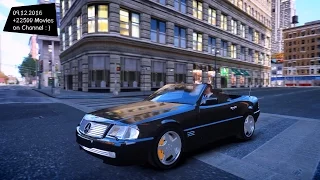 1995 Mercedes Benz SL 500 AMG v1 - GTA IV MOD ENB | 2.7K / 1440p ! _REVIEW