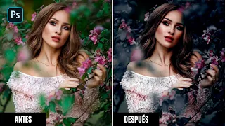 COMO EDITAR FOTOS PROFESIONALMENTE EN PHOTOSHOP | APRENDE RETOQUE PROFESIONAL | EFECTOS - TUTORIAL