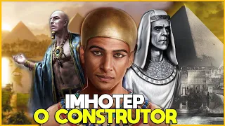 IMHOTEP: O CONSTRUTOR DA PRIMEIRA PIRÂMIDE DO ANTIGO EGITO