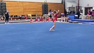 It’s not my best floor routine but it was still good 👍