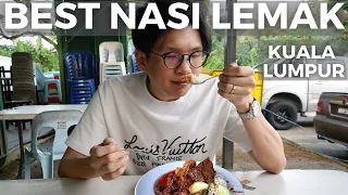 🇲🇾 We tried 16 Popular Nasi Lemak to find the BEST NASI LEMAK! Featuring TOP 3 SPOTS! (EN/中CC)