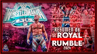Resumen de WWE ROYAL RUMBLE: ¡¡BAYLEY y CODY RHODES Ganaron Los RUYAL RUMBLE!!