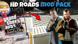 How to install HD Roads Texture Pack in GTA 4 and EFLC