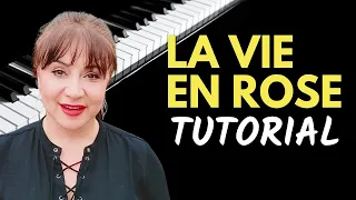 La Vie En Rose EASY PIANO TUTORIAL | Sheet Music