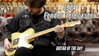 1974 Fender Telecaster Blonde | Guitar of the Day
