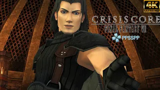 PPSSPP 1.12.3 | Crisis Core Final Fantasy VII 4K UHD Texture Pack 60FPS | PSP Emulator PC Gameplay