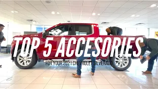 TOP 5 ACCESSORIES FOR YOUR 2021 CHEVY SILVERADO! | BEST SELLERS AT CLIFF ANSCHUETZ CHEVROLET