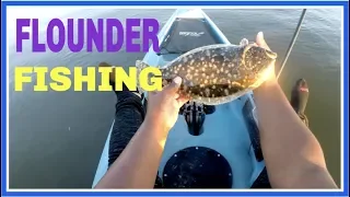 KAYAK FISHING for FLOUNDER, REDFISH, and TROUT!! (Grand Isle, LA)