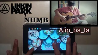 Alip ba ta - Numb (Real Drum cover)