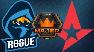 Rogue vs Astralis (Inferno) Highlights - FACEIT Major: London 2018