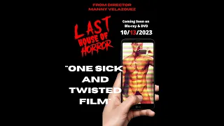 Last House of Horror (2023) T-Shirt Promo | May 2022