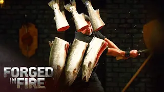MASSIVE Maguro Bocho SLICES & DICES the Final Round (Season 8) | Forged in Fire | History