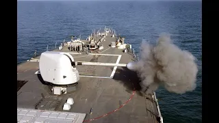 Mk 45 5-inch Gun Fire