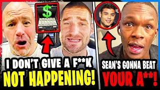 Dana White SHUTS DOWN huge UFC offer! Israel Adesanya SENDS WARNING to Paulo Costa! Sean Strickland!