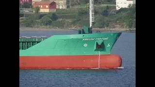 M/V "ARKLOW FORTUNE" of ARKLOW SHIPPING under Irish flag in GALICIA.