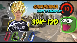 Gokushima's Dust2 is INCREDIBLE! - 39-12