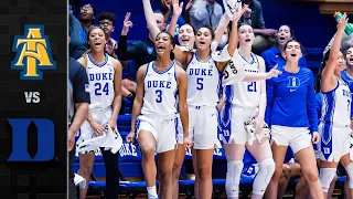 North Carolina A&T vs. Duke ACC Women's Basketball Highlights (2022-23)