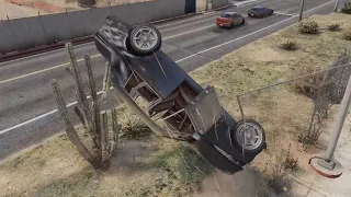 GTA 5 Car Crashes Compilation With Realistic Deformation Mod #22