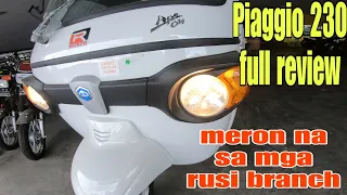 Rusi/Rusco 3wheel Piaggio 230 FI | full review